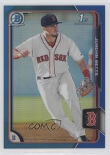 2015 Bowman Chrome Prospects Blue Refractor 140/150 Jordan Betts #BCP64 1s8