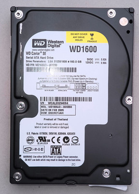 WD1600 Western Digital 160GB Festplatte 3,5 Zoll