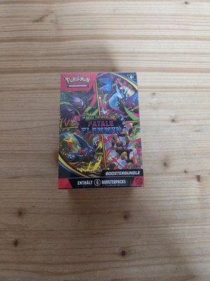 Pokémon Boosterbundle Mega-Entwicklung   Fatale Flammen (6 Boosterpack Neu & OVP