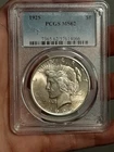 1925 Peace Silver Dollar PCGS MS62