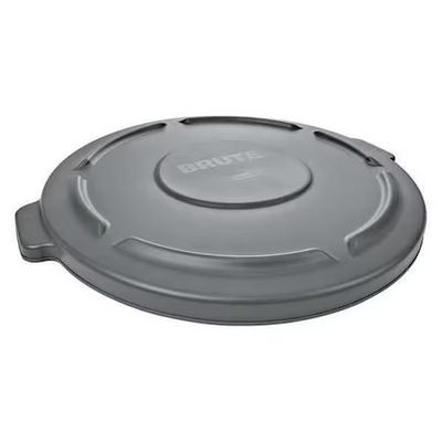 #ad Rubbermaid Commercial Fg261960gray Brute Trash Can Lid Round 20 Gal Capacity $10.49