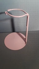 Nancy Ann Doll Stand one Pink Painted Metal for 6 inch Dolls Kaiser 1195