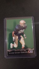 2025 Leaf Pro Set Metal Raghib Rocket Ismail Retro Green 3/7 #RB-77 Notre Dame