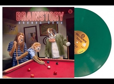 BRAINSTORY Sounds Good LP NEW GREEN VINYL Big Crown 