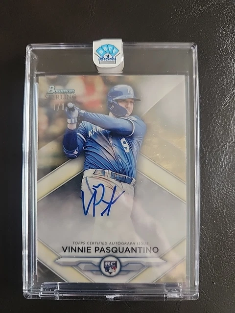 2023 Bowman Sterling - Rookie Autographs SUPERFRACTOR 1/1 Vinnie Pasquantino
