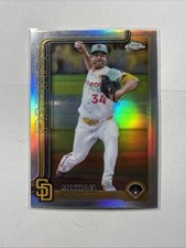 2025 TOPPS CHROME MICHAEL KING REFRACTOR  #35 PADRES