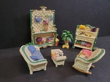 Avon Patio Furniture set Victorian Memories Miniature collection