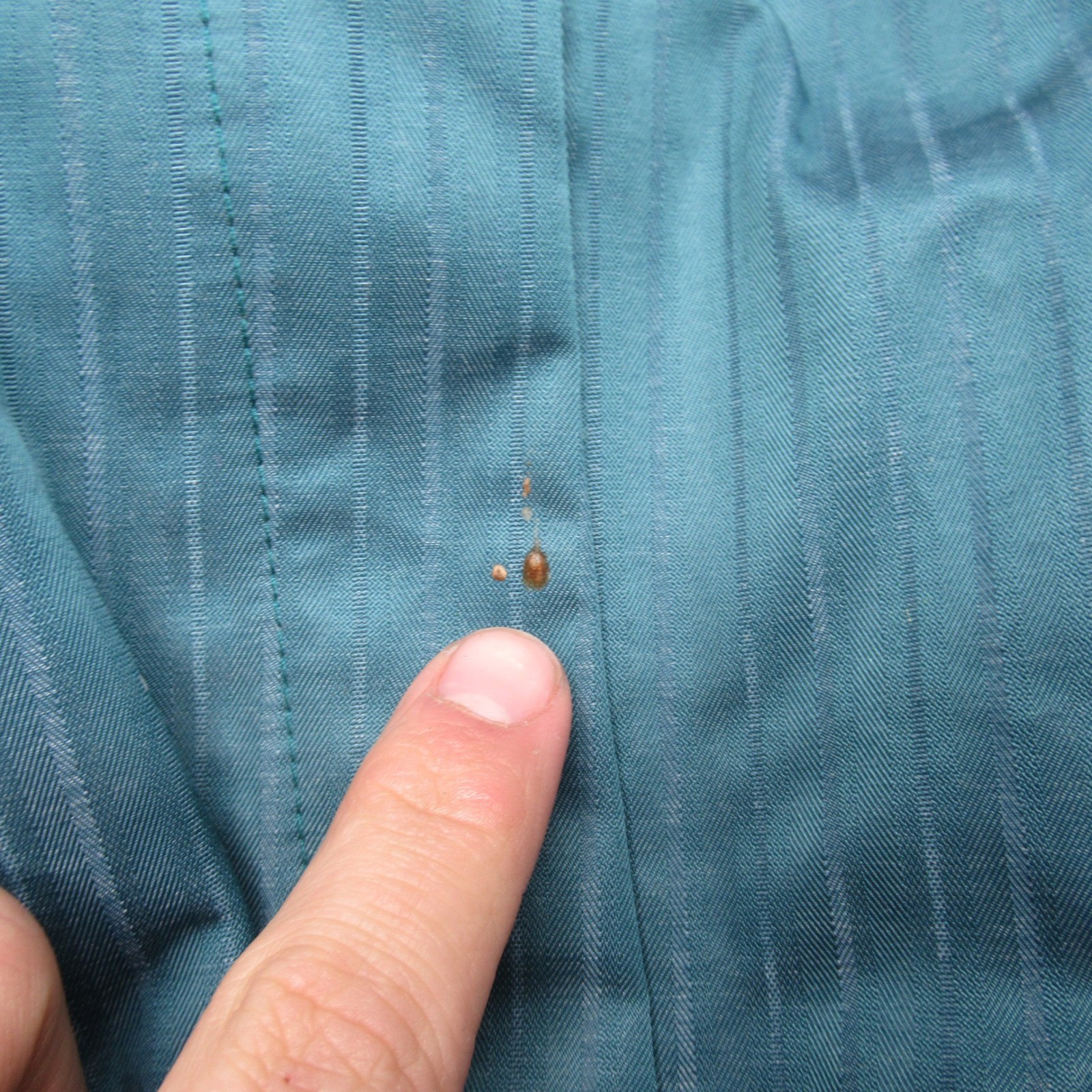 North Face Reardon Jacket Mens Large Blue Hooded Insulated Full Zip Waterproof thumbnail 9