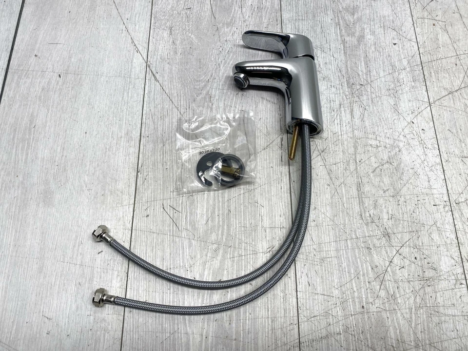 Hansgrohe Focus EcoSmart cromo grifo de lavabo de pie B-WARE - Imagen 3 de 4