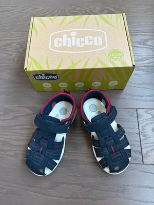 Chico Fado Marine/Red Toddler Fisherman Sandal EU Size 26 - US Size 9-9.5