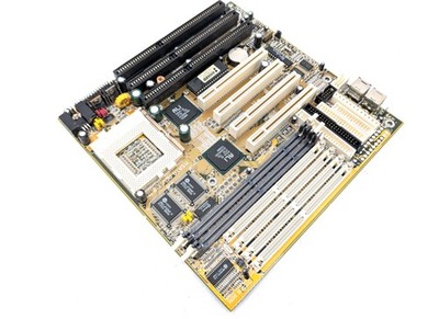 Untested Biostar M5ATA REV 1.0 Socket 7 Motherboard Vintage