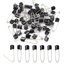 Hocansen 50 PCS Safety Pin 54mm/2.2in Baby Diaper Pins for Cloth Plastic Head...