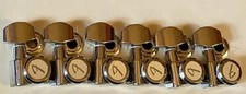 Fender Locking Tuning Machines for Electric Guitar Chrome Set of 6 New Open Box