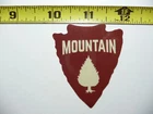 ARROWHEAD MOUNTAIN TREE SMALL STICKER DECAL HIKING CAMPING WOODS GEAR PARK