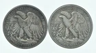 Sharp 50c 1945 1941 Walking Liberty Half Dollar - Collection Lot *605
