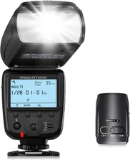 Powerextra LCD Display Flash Speedlite, 2.4G Wireless Trigger... 