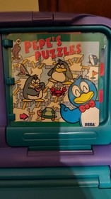 Pepe's Puzzles Game for Sega Pico  Authentic Cartridge