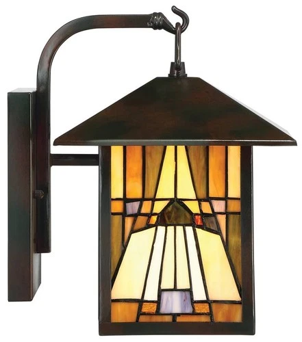 Quoizel Inglenook 11 3/4" High Valiant Bronze Outdoor Wall Light - Picture 4 of 4