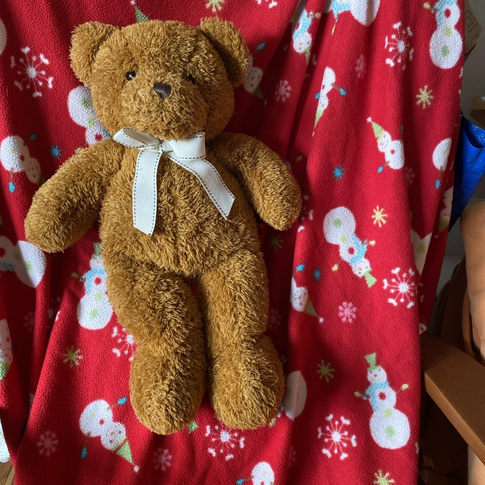 Vtg Unipak Teddy Bear Plush  1990’s Brown 19" Very Good Condition Soft & Snuggly - Image 3 of 4