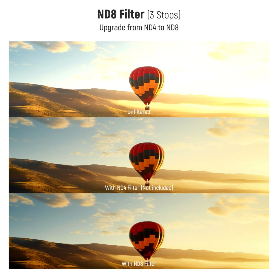 NEEWER NW SERIES AD 67mm UV/CPL/ND8 Filter Kit w/Case - Image 4 of 4