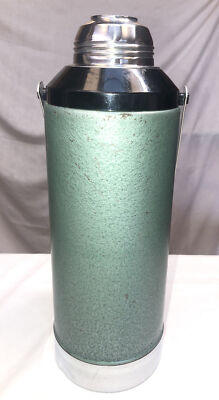 Aladdin Stanley A-945DH Half Gallon 2 Quart Green Thermos w/ Rare