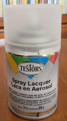Testors Enamel & Lacquer Spray Paint Cans 3 oz. gloss, flat for plastic models - Picture 29 of 61