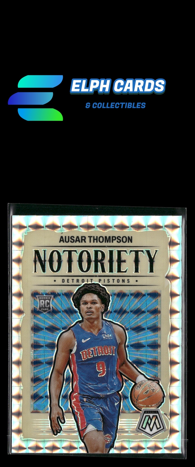 2023 Mosaic #1 Ausar Thompson Notoriety Mosaic Silver