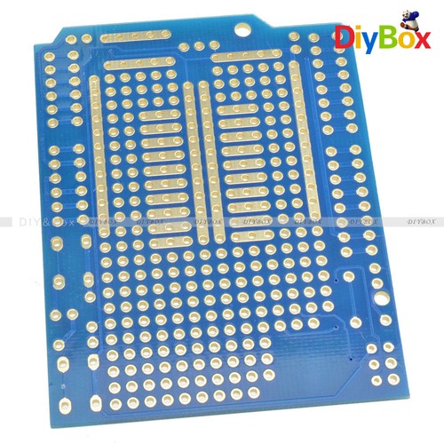 Prototype PCB for Arduino UNO R3 Shield Board FR-4 Fiber 2mm+2.54mm Pitch DIY - Picture 4 of 6