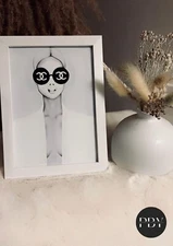 Designer Fashion Prints Quotes Home Gift Wall Fun Art Poster Print