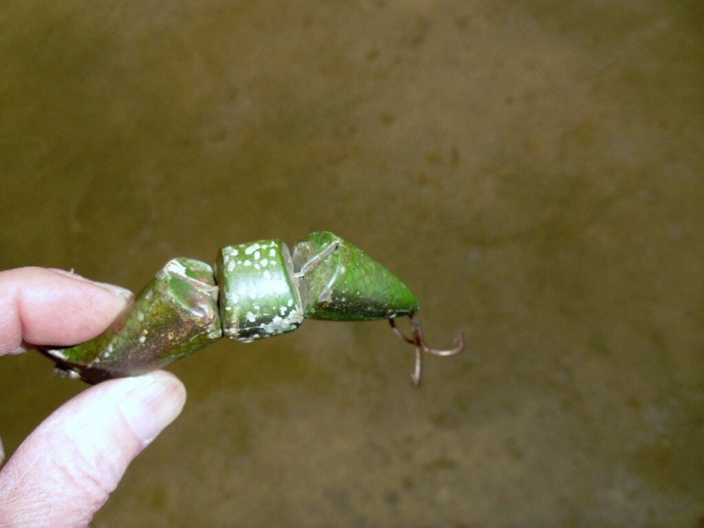 Rare 1923 Heddon Double Jointed 
