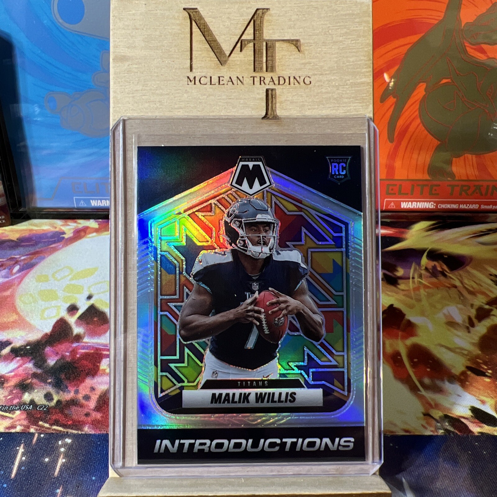 2022 Mosaic Malik Willis Introductions SILVER Rookie RC #I-3 Tennessee Titans