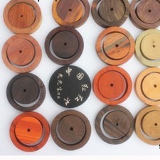 1 X Unfinished Wooden Bracelet Blank Bangle Wood Turning Woodworking DIY Vintage