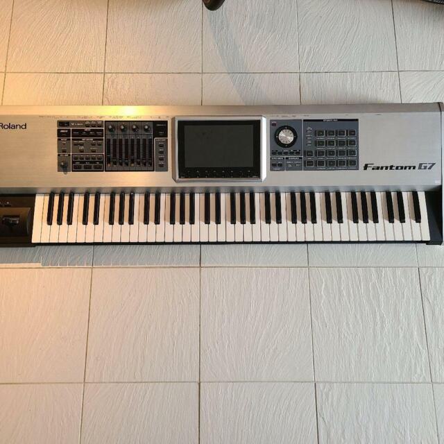 Roland Fantom G7 Keyboard Synthesizer For Sale Online Ebay