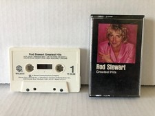 Rod Stewart GREATEST HITS Original 1979 Warner Brothers Cassette NO Barcode
