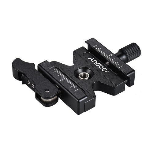 Quick Release CL-50LS Clamp 1/4" 3/8" Adapter For Arca Swiss Plate Tripod M2G0 - Picture 11 of 11