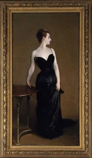 stunning  oil painting handpainted on canvas " Madame "no frame