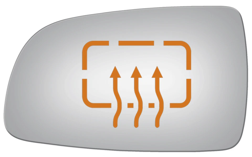 Nuevo espejo retrovisor plano izquierdo de repuesto para Chevrolet Aveo 07-11 sin placa de respaldo Foto 3 de 4