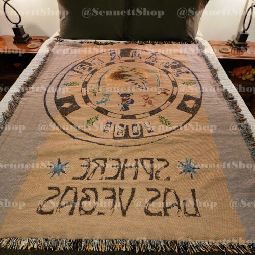 Dead & Company Forever Cotton Blanket (55" x 65") 2025 Sphere Vegas - Picture 12 of 14