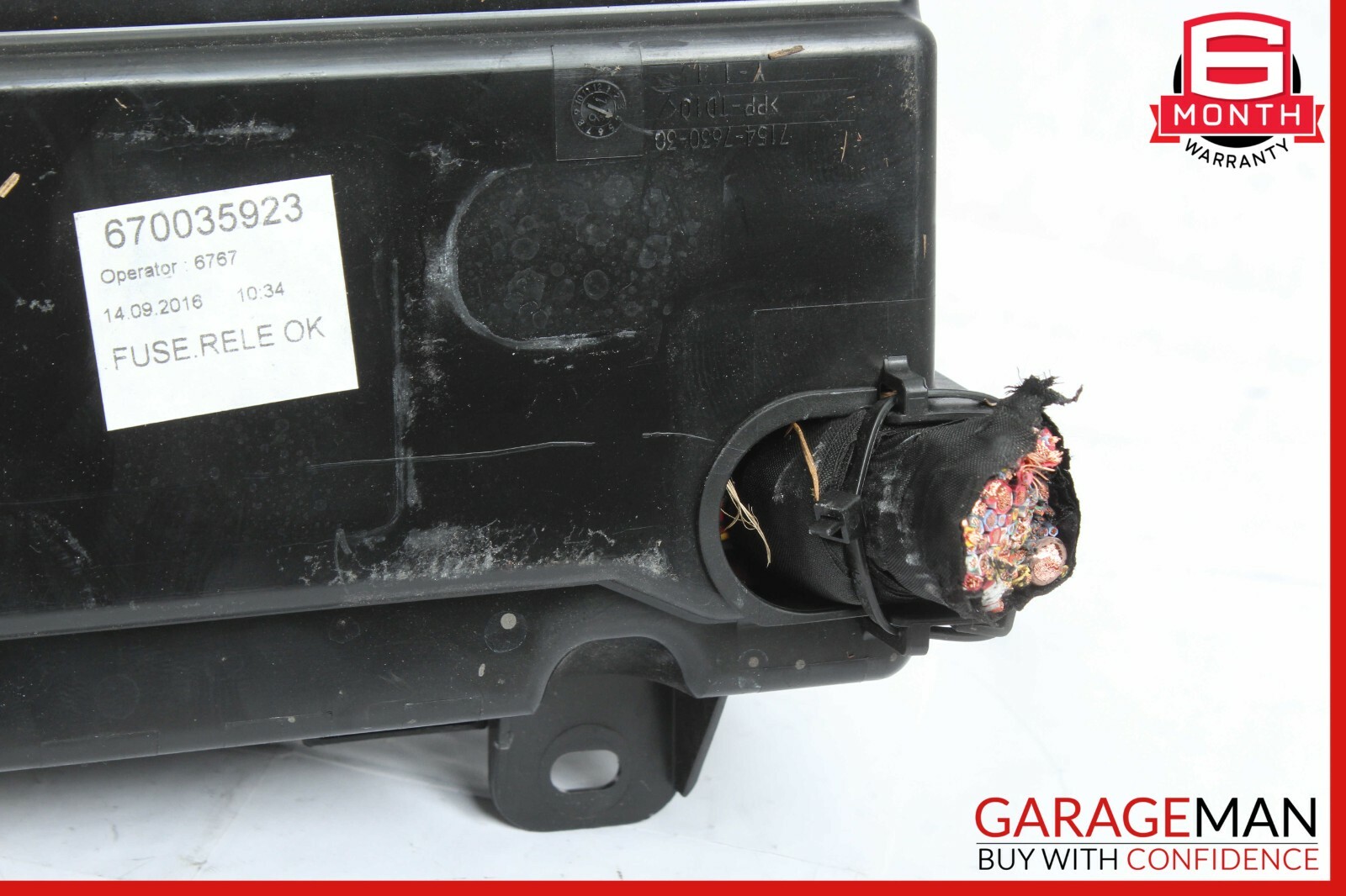 14-17 Maserati Ghibli Engine Fuse Box Junction Relay Box 670035923 OEM