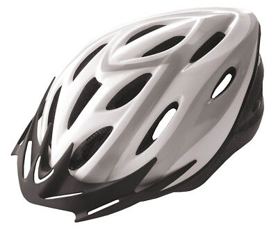 CASCO BICI ADULTO BIANCO SILVER CALOTTA OUT-MOULD MISURA L | eBay