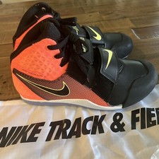 New Nike Zoom Javelin Elite 3 Track Shoes Size 9 Mango/Black AJ8119-800