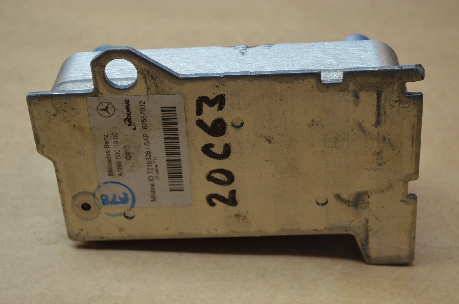 2020 W205 MERCEDES C63 AMG TRANSMISSION TRANS OIL COOLER OEM 
