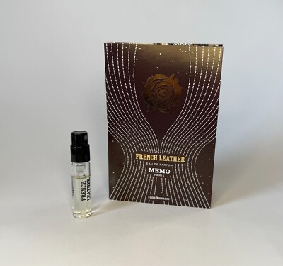 Memo Paris FRENCH LEATHER EDP 1.5ml 0.05 fl.oz New With Card
