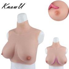 Silicone Breast Forms E Cup Fake Boobs Natural Sagging Crossdresser Transgender