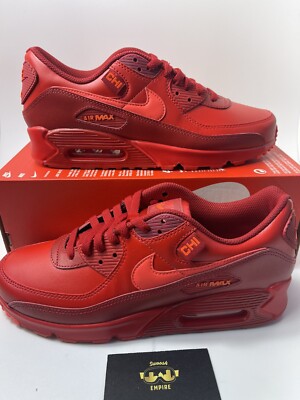 Nike Air Max 90 City Special Chicago CHI Triple Red DH0146-600 Men's Size 10.5 | eBay