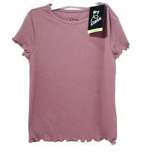 Art Class Girl T-shirt Old Rose Short Sleeves - Size L (10/12)