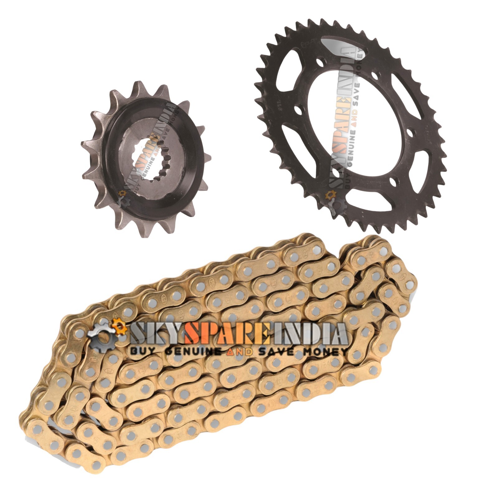 Brass Chain and Sprocket kit Compatible With Yamaha R3 321cc | eBay
