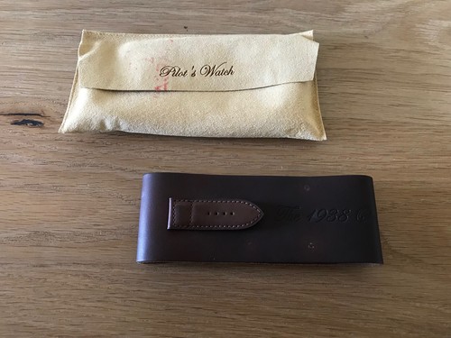 Correa OMEGA PILOT'S WATCH Strap - Rare - Leather Strap For Pilots - Watches - Imagen 2 de 8