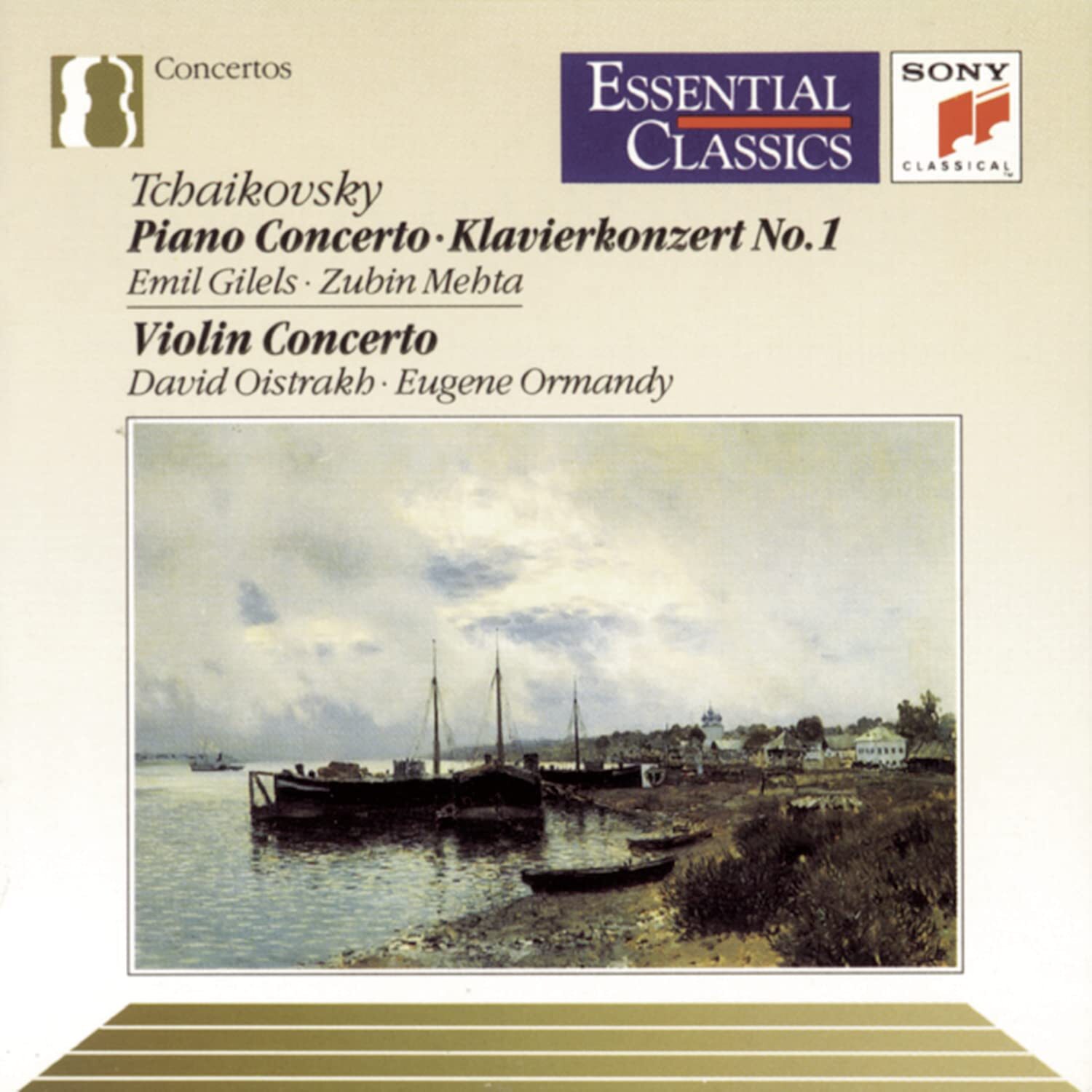 Pyotr Il'yich T Tchaikovsky: Piano Concerto No. 1 / Violin Concerto Essenti (CD)