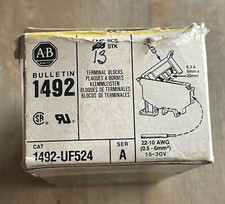 ALLEN BRADLEY 1492-UF524 SER A TERMINAL BLOCKS NEW IN BOX OF 13